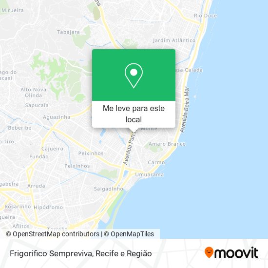 Frigorifico Sempreviva mapa