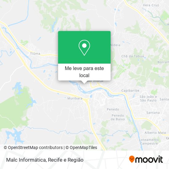 Malc Informática mapa