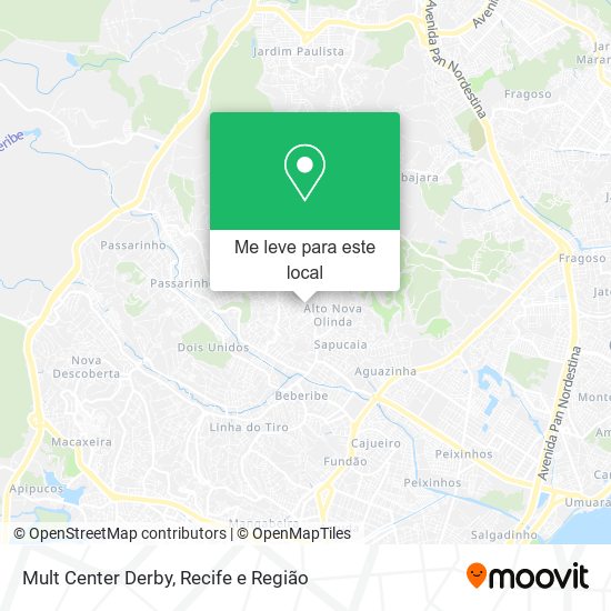 Mult Center Derby mapa
