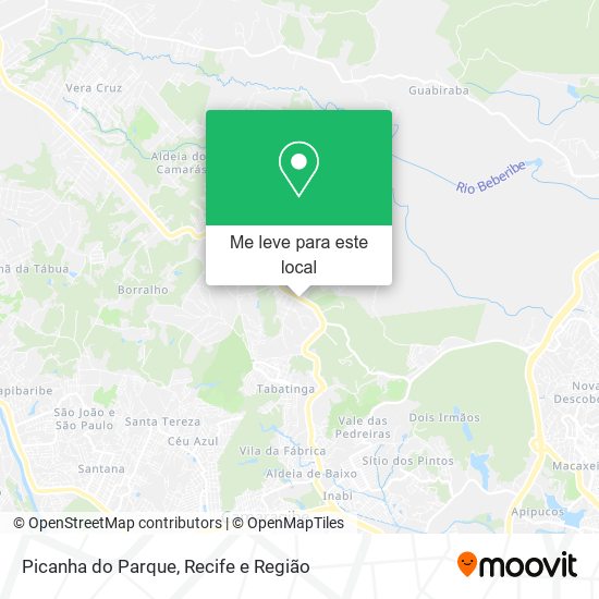 Picanha do Parque mapa