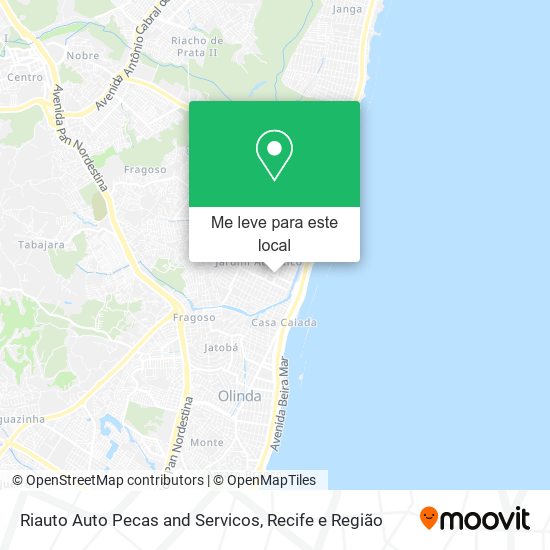 Riauto Auto Pecas and Servicos mapa