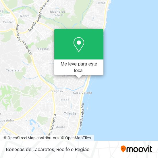 Bonecas de Lacarotes mapa