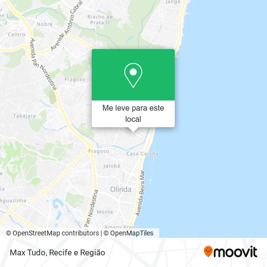 Max Tudo mapa