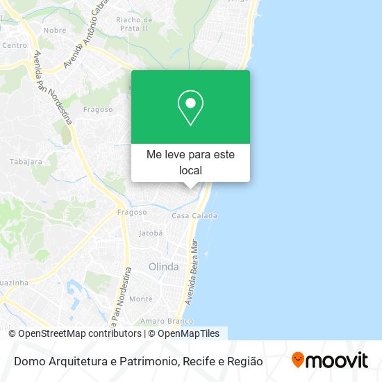 Domo Arquitetura e Patrimonio mapa