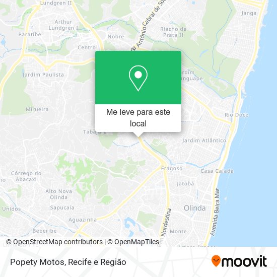 Popety Motos mapa