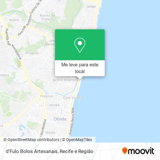 d'Fulo Bolos Artesanais mapa