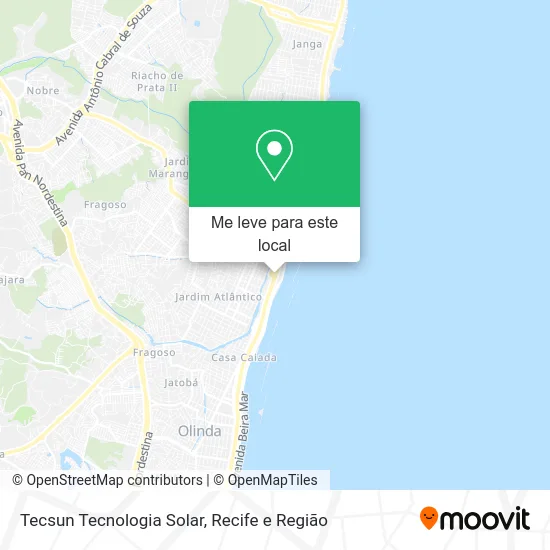 Tecsun Tecnologia Solar mapa