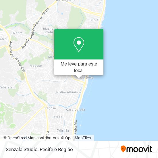 Senzala Studio mapa