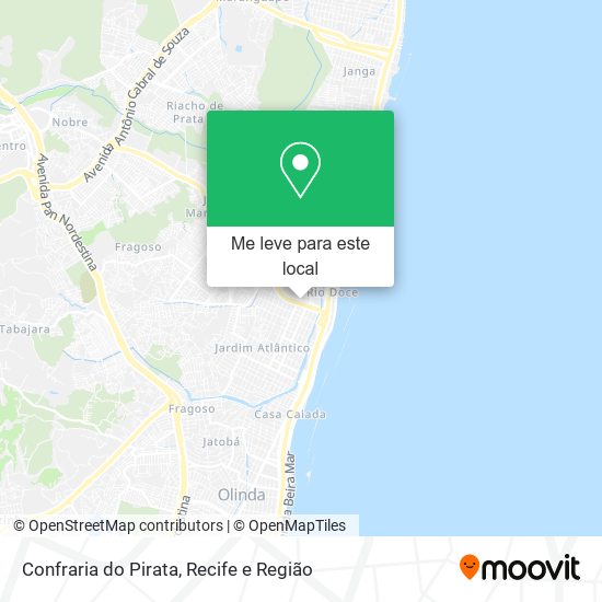 Confraria do Pirata mapa