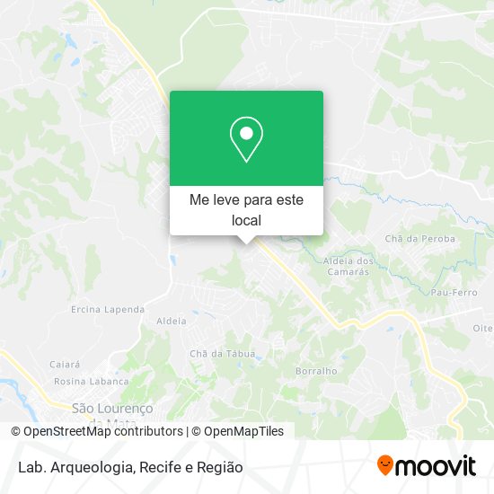 Lab. Arqueologia mapa