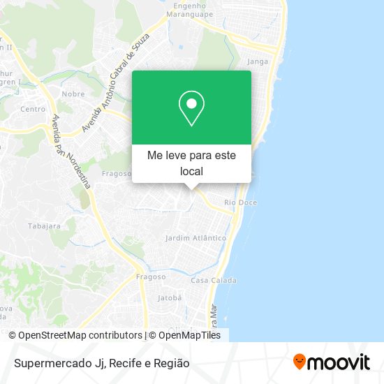 Supermercado Jj mapa