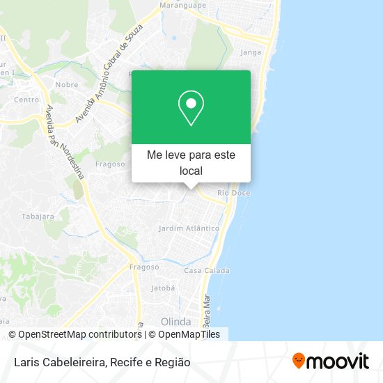 Laris Cabeleireira mapa