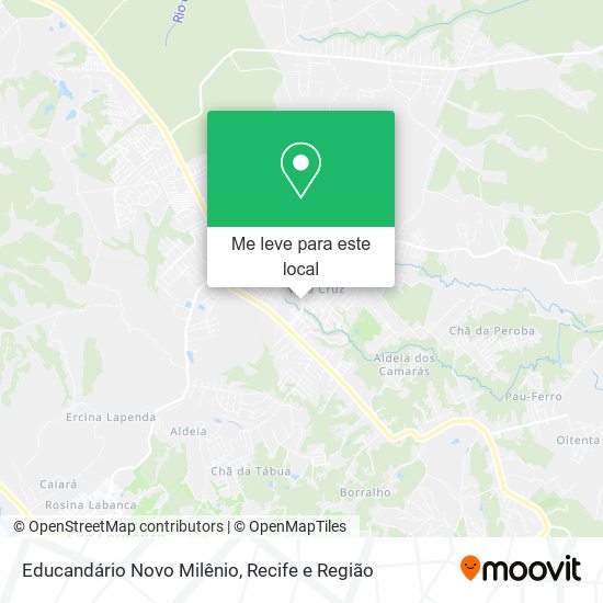 Educandário Novo Milênio mapa