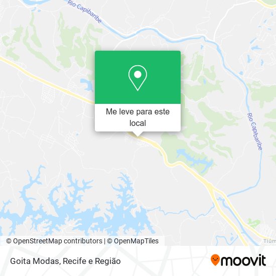 Goita Modas mapa