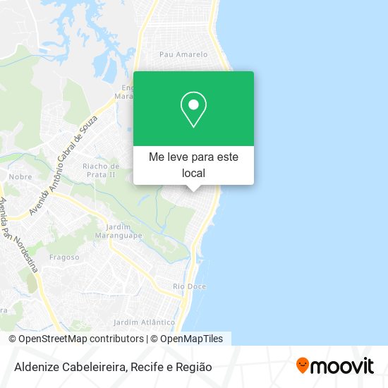 Aldenize Cabeleireira mapa