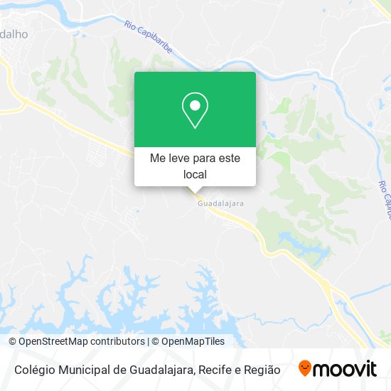 Colégio Municipal de Guadalajara mapa