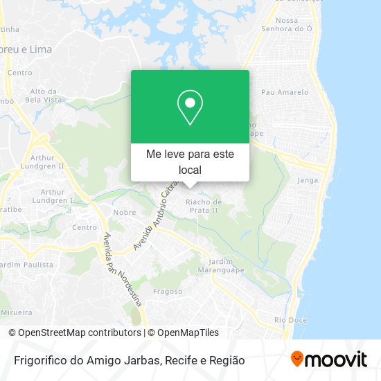 Frigorifico do Amigo Jarbas mapa