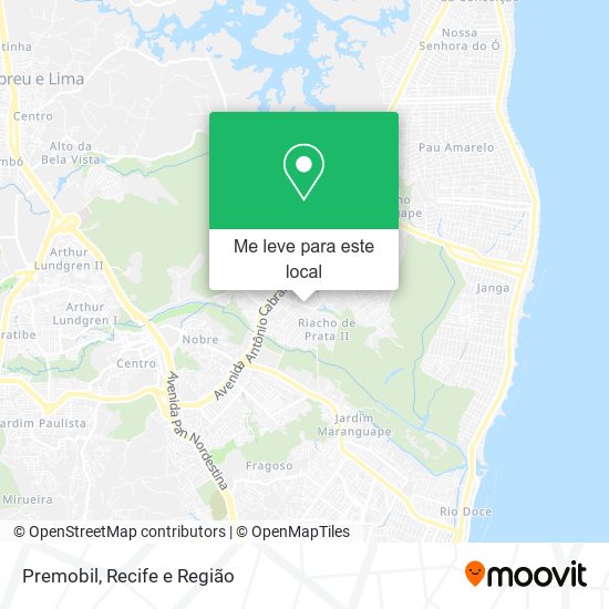 Premobil mapa