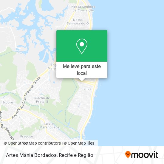 Artes Mania Bordados mapa