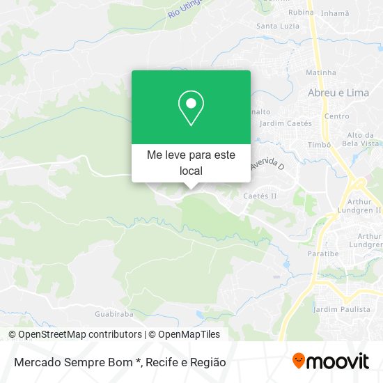 Mercado Sempre Bom * mapa