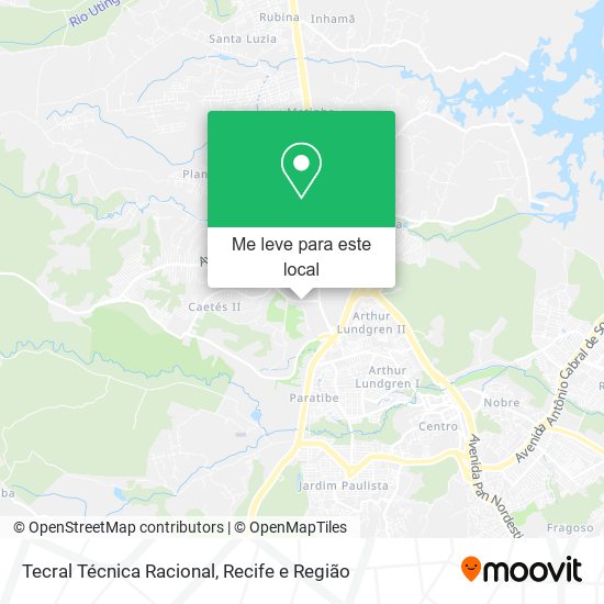 Tecral Técnica Racional mapa