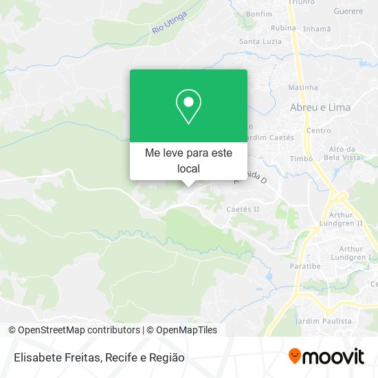 Elisabete Freitas mapa