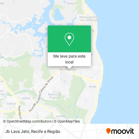 Jb Lava Jato mapa