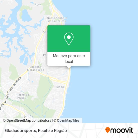 Gladiadorsports mapa