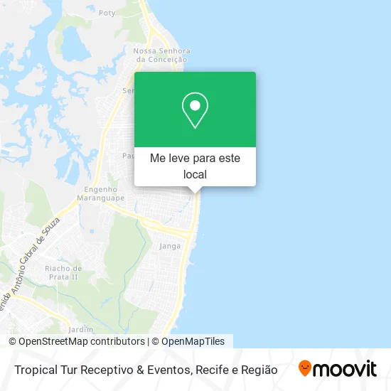 Tropical Tur Receptivo & Eventos mapa