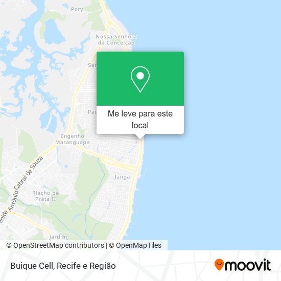 Buique Cell mapa