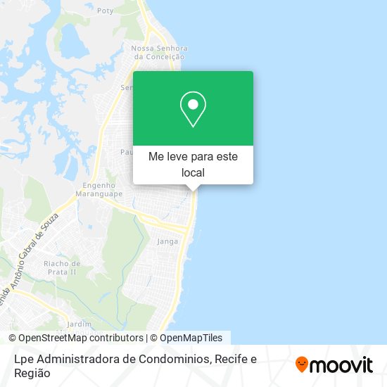 Lpe Administradora de Condominios mapa