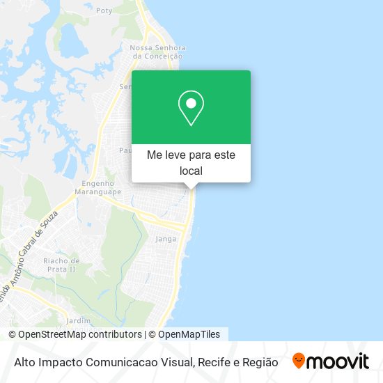 Alto Impacto Comunicacao Visual mapa