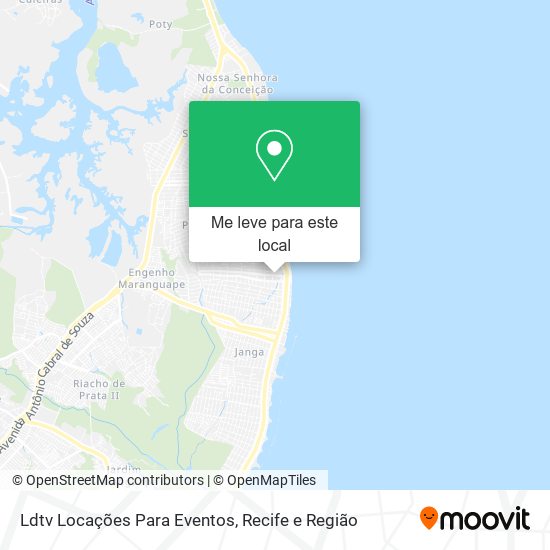 Ldtv Locações Para Eventos mapa