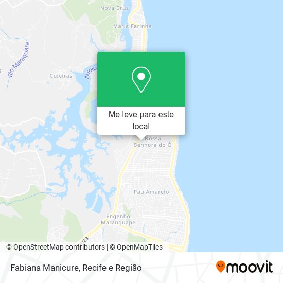 Fabiana Manicure mapa