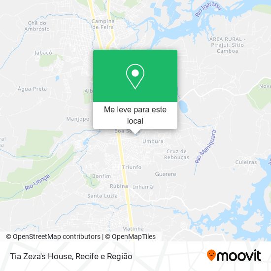 Tia Zeza's House mapa