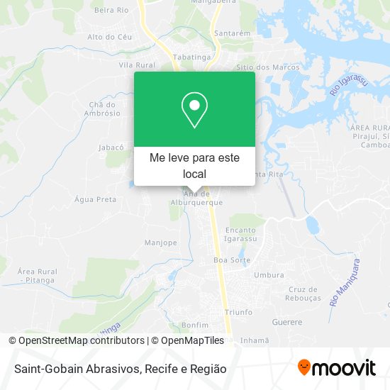 Saint-Gobain Abrasivos mapa