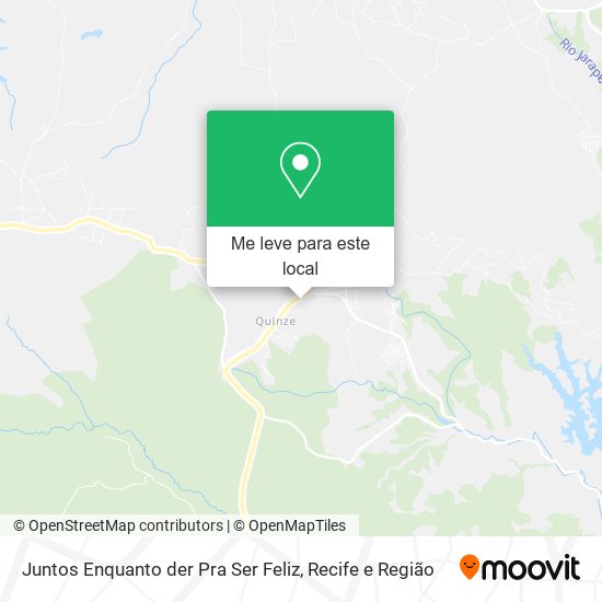 Juntos Enquanto der Pra Ser Feliz mapa