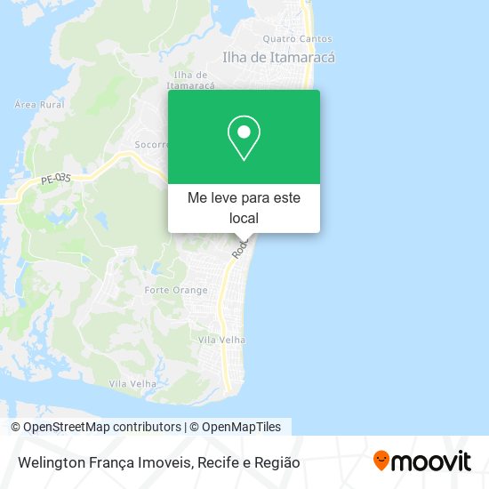 Welington França Imoveis mapa