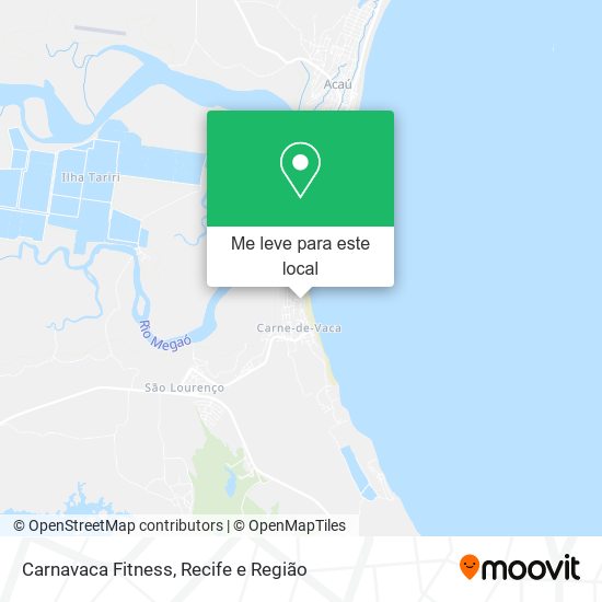 Carnavaca Fitness mapa