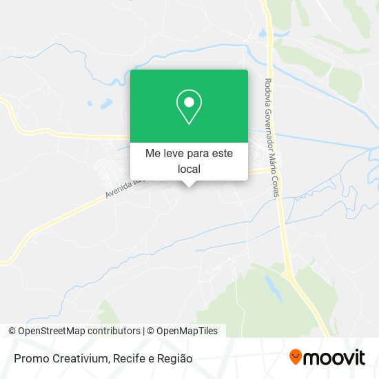 Promo Creativium mapa