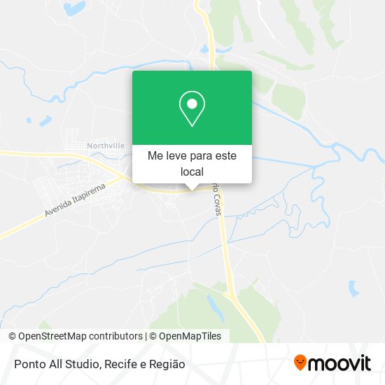 Ponto All Studio mapa