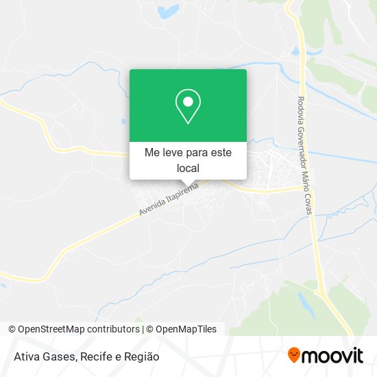 Ativa Gases mapa