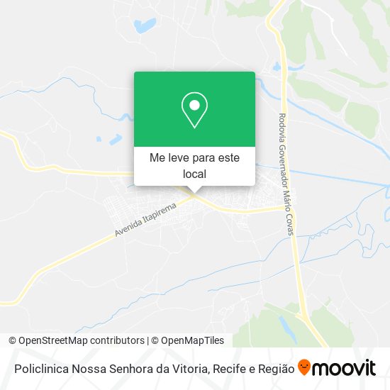 Policlinica Nossa Senhora da Vitoria mapa