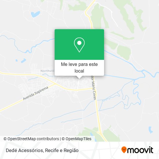 Dedé Acessórios mapa