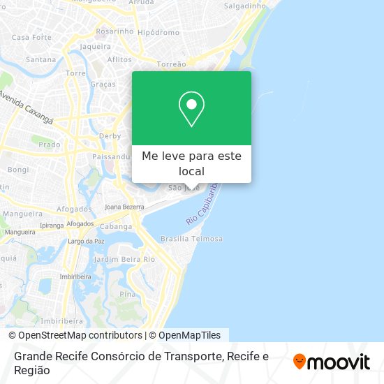 Grande Recife Consórcio de Transporte mapa