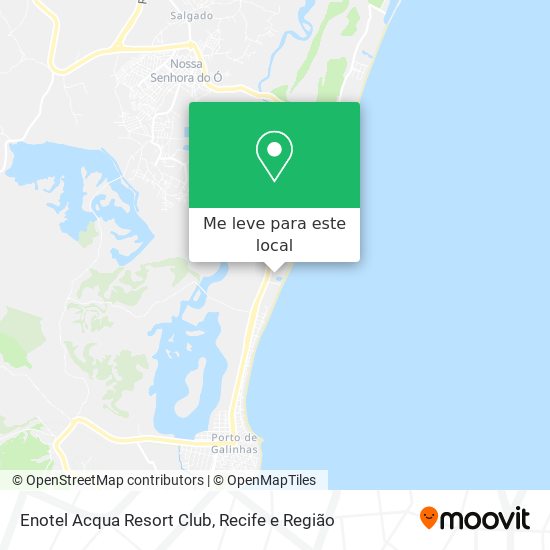 Enotel Acqua Resort Club mapa