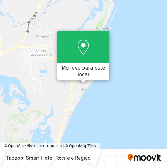 Tabaobi Smart Hotel mapa
