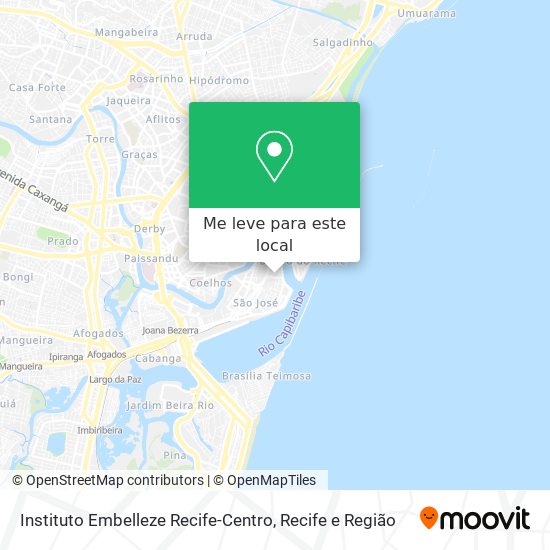 Instituto Embelleze   Recife-Centro mapa