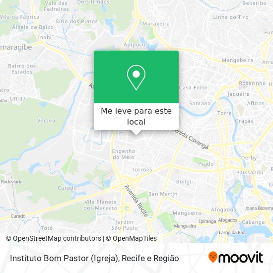 Instituto Bom Pastor (Igreja) mapa