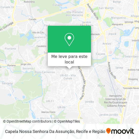 Capela Nossa Senhora Da Assunção mapa
